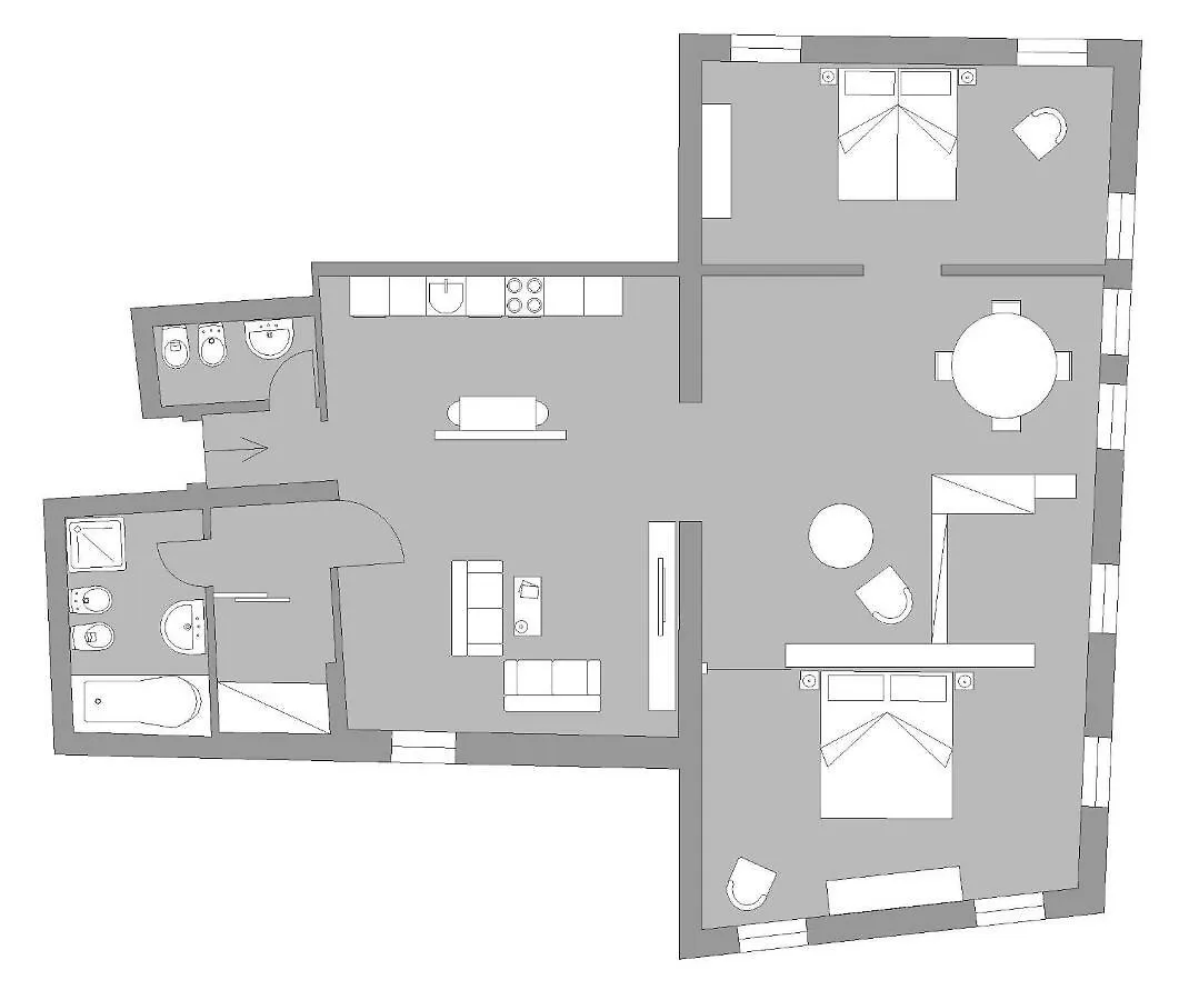 Ca' Del Monastero 9 Collection Spacious Apartment Up To 5 Guests Venice Italy